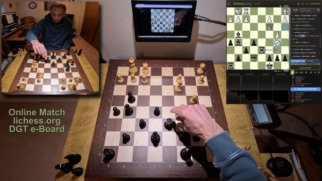 Chess - Online Match - Lichess.Org - DGT E-Board