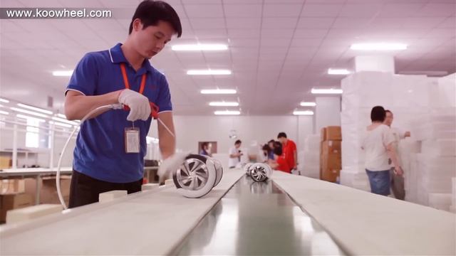 Our factory video for the Koowheel smart balance scooter смотреть онлайн