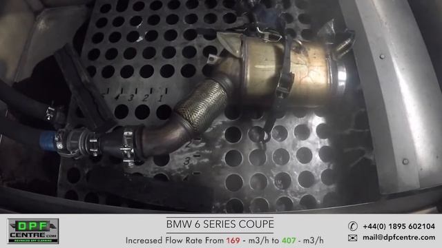 BMW 6 Series Coupe DPF Cleaning смотреть онлайн