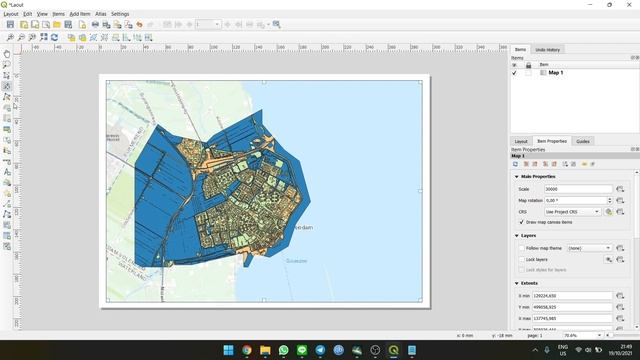 How to Make Map Inset or Extend Indicator in QGIS смотреть онлайн