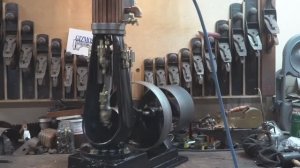 Старинная Вертикальная паровая машина - Часть 2 [Реставрация]