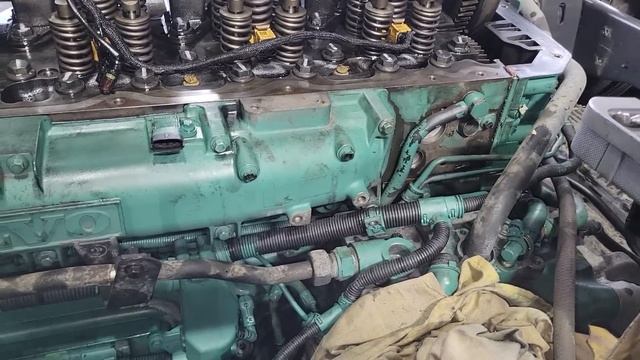 VOLVO FH 4 Сапунит мотор  ( часть 2 )
