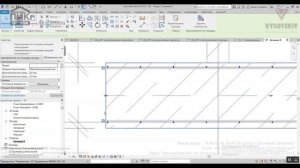 [Курс «Autodesk Revit Structure»] Армирование по площади (разложить одинаково верх и низ)