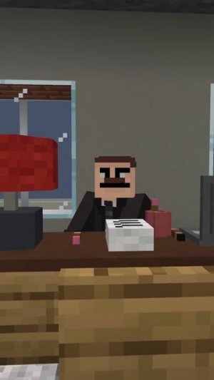 Страшный сон учителя в minecraft!