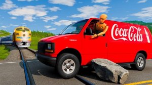 Железнодорожная авария | Плохой день манекена 😱 |BeamNG.Drive|Бемиджи драйв