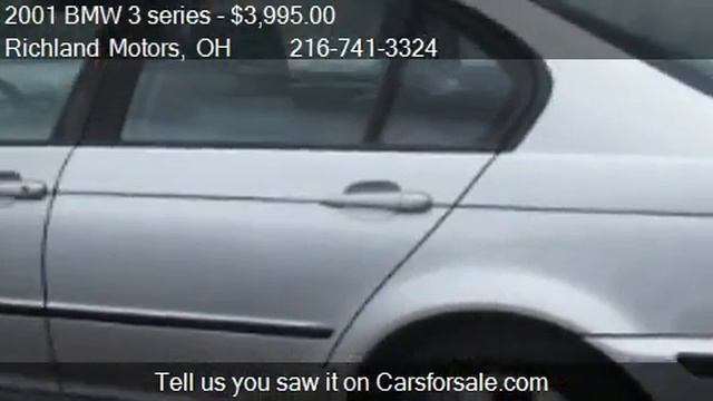 2001 BMW 3 series 325i - for sale in Cleveland, OH 44109 смотреть онлайн