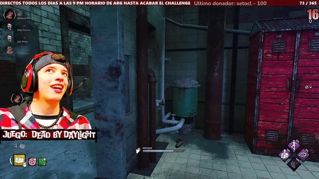 🟣⚪SIN PERKS|RESUMEN 73/365 DE AGUSTÍN UNAPLAY| DEAD BY DAYLIGHT! 🍟 смотреть онлайн