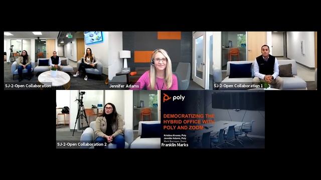 Poly Studio X50 and Zoom Rooms Smart Gallery Demo смотреть онлайн