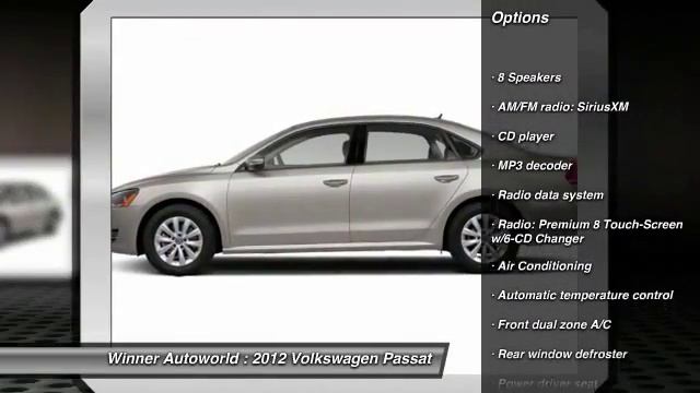 2012 Volkswagen Passat Newark DE 40910P смотреть онлайн