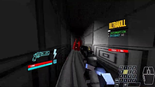 ULTRAKILL / VIOLENCE / 7-3: NO SOUND, NO MEMORY / NO DAMAGE / P RANK