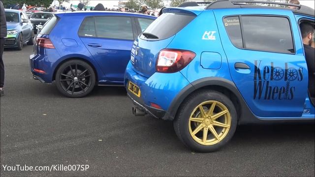 LOUD! Dacia Sandero Stepway Pops & Bangs 1080p смотреть онлайн