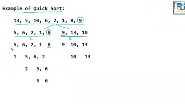 QUICK Sort Algorithm in C++ | OOP (C++) LECTURE – 29 |