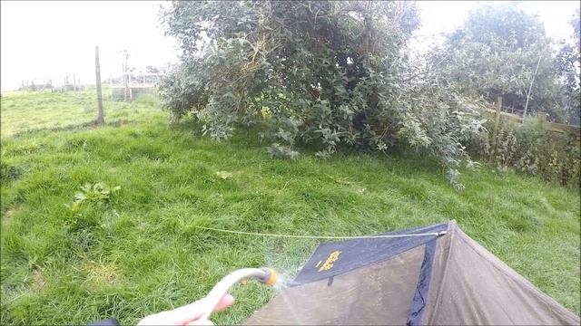 Jack Wolfskin gossamer one man tent, user review and water test. смотреть онлайн