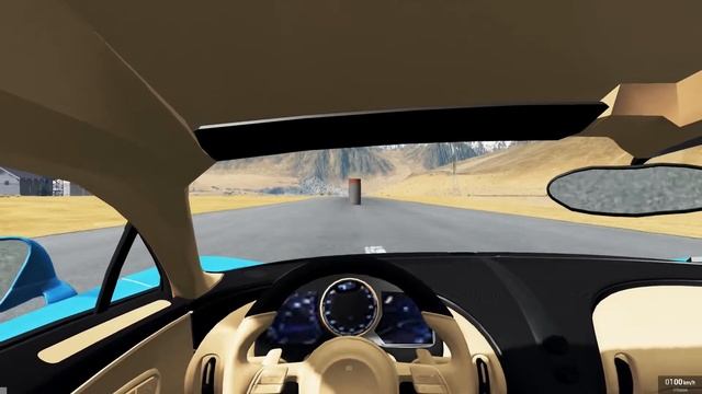 BUGATTI CHIRON vs STAKE BeamNG смотреть онлайн