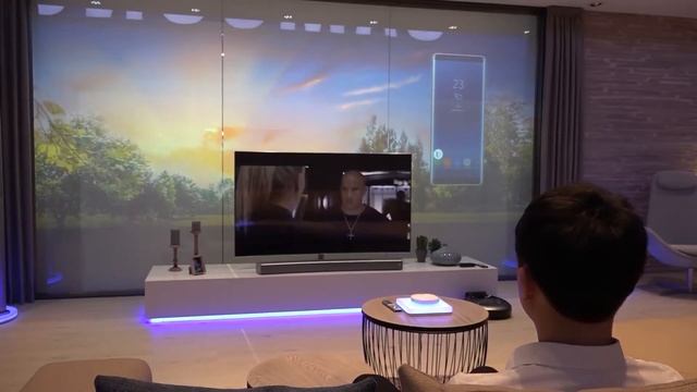 Controlling Samsung Smart Home with Bixby Voice at IFA 2017 смотреть онлайн