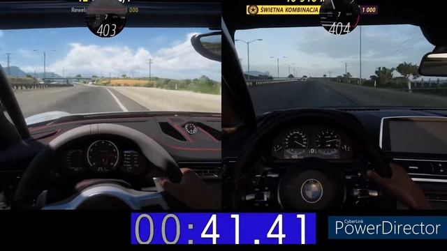 FORZA HORIZON 5 BMW M6 COUPE VS PORSCHE 911 TURBO S ACCELERATION & TOP SPEED POV 0-400KMH+ смотреть онлайн