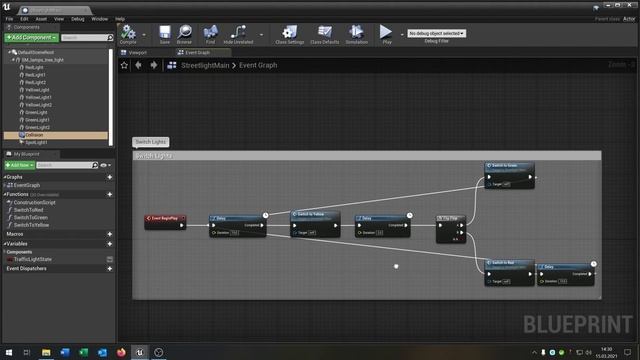 Unreal Engine AI Car Tutorial: Traffic Lights