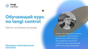 [Курс «Tangl Control»] Работа с коллизиями во вьюере