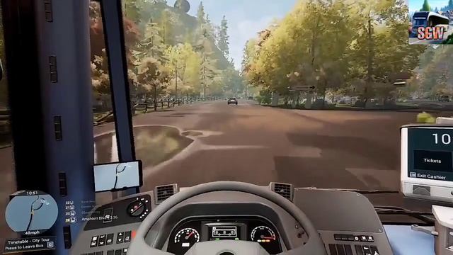 Bus simulator 21 Max Graphics Gameplay 03 #simulator смотреть онлайн