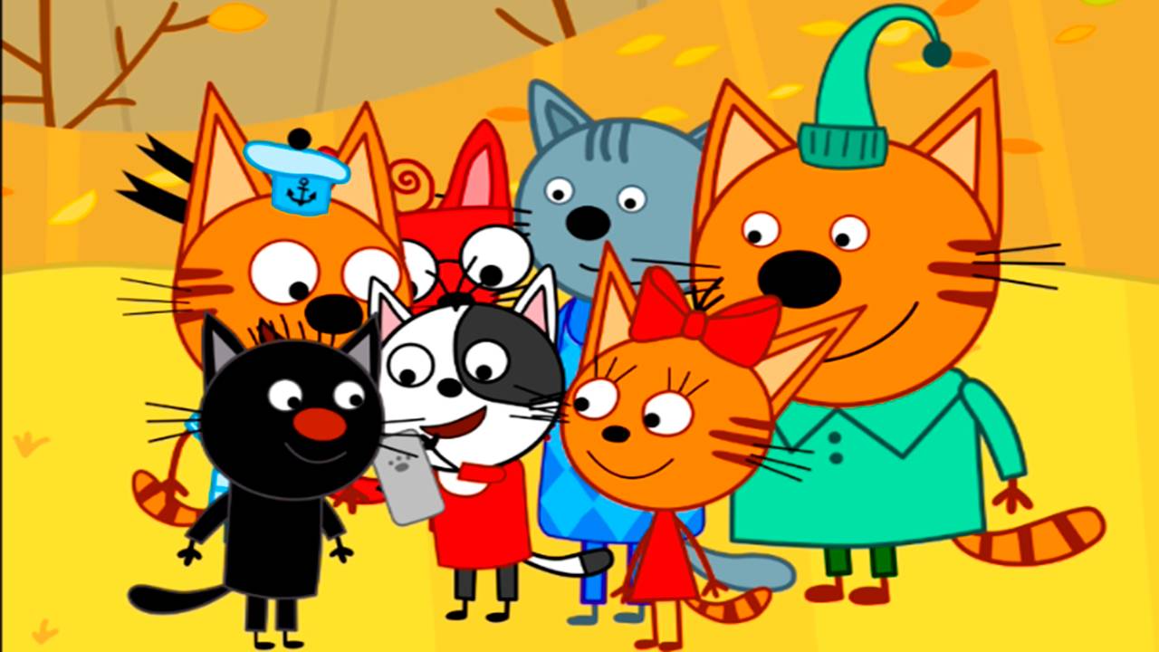 TPИ KOTA - Развивающий мультфильм для детей "Пазлы" Познавательный мультик для малышей смотреть онлайн