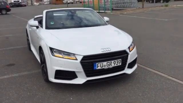 Audi TT Cabrio Roadstar 2,0 TSFI S-tronic 184 PS dynamischen Blinklicht смотреть онлайн