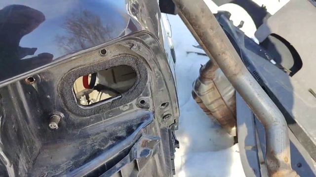 Как снять задний бампер Volkswagen Phanton 2008г.в