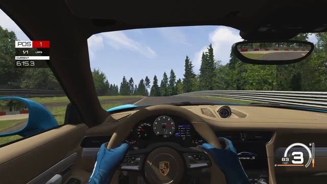 Assetto Corsa Nurburgring Nordschleife Same class race Porsche 911 Carrera S AI set to Alien смотреть онлайн