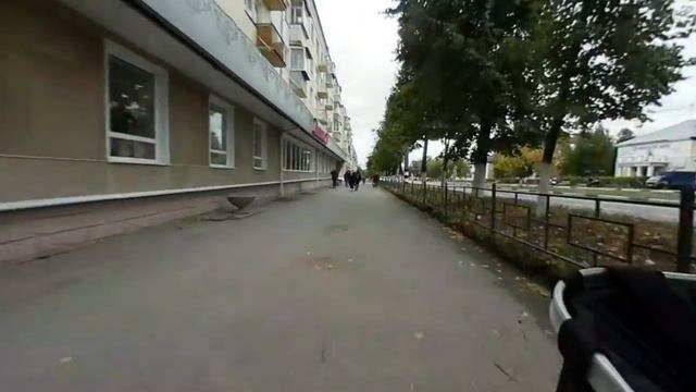 Ковров еду по Проспекту Ленина Видео 360 градусов 4К лето 2022 года на велосипеде по Коврову смотреть онлайн