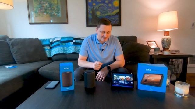 Amazon Echo Show 8 & New 3rd Gen Alexa Smart Speaker смотреть онлайн