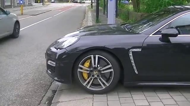 CRAZY Porsche Panamera Turbo S - Launch control, Fly-by & More! смотреть онлайн