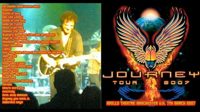 Journey ~ Live in Manchester, UK 2007 March 7 Jeff Scott Soto [Audio] смотреть онлайн