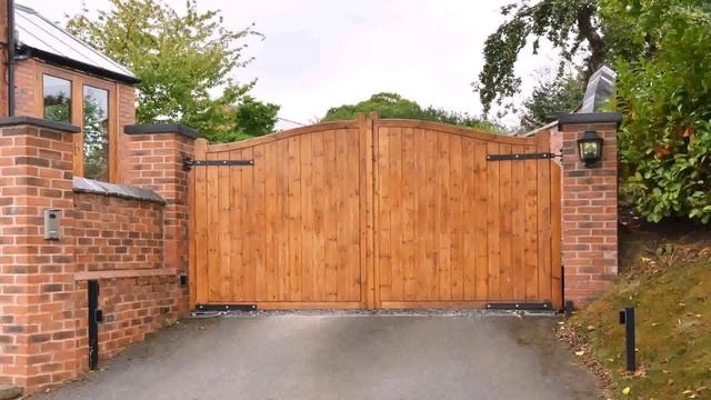 Driveway Gate Opening Ideas смотреть онлайн