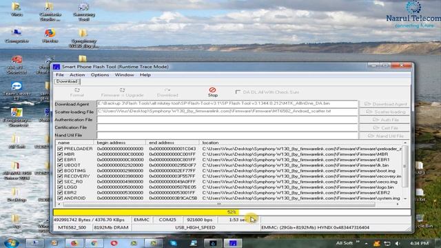 Symphony W130 Flash Write Done Without Box & Dongle смотреть онлайн