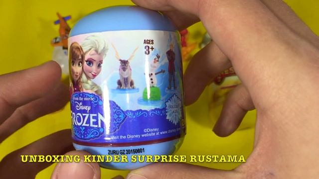 Surprise Eggs Unboxing смотреть онлайн