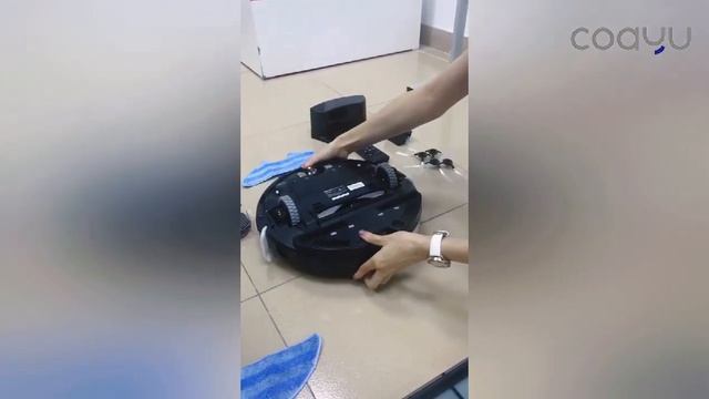 Top 3 Coayu C530 Smart Robot Vacuum Cleanner смотреть онлайн