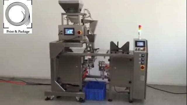 Упаковочная машина Panda с одно поточным линейным дозатором смотреть онлайн