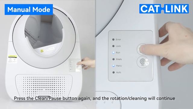 CATLINK Scooper Young: Control Panel Button Functions Explained смотреть онлайн