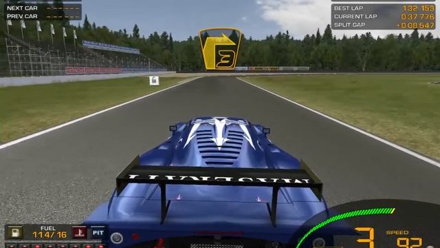 Hot Lapping - GTR2 - Maserati MC12 смотреть онлайн