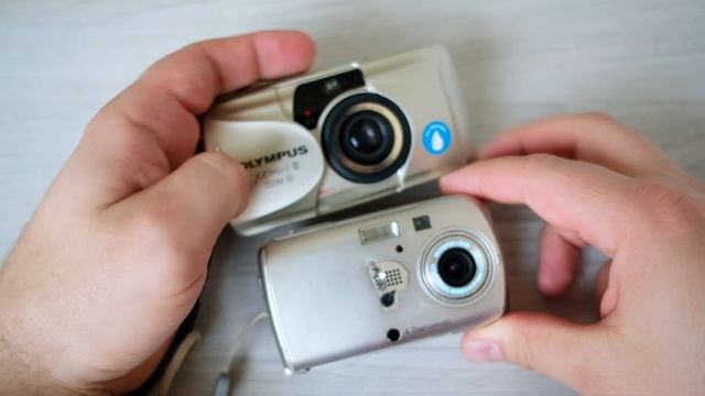 Olympus Mju / Stylus-400 - Fun Digicam That I Found In The Trash
