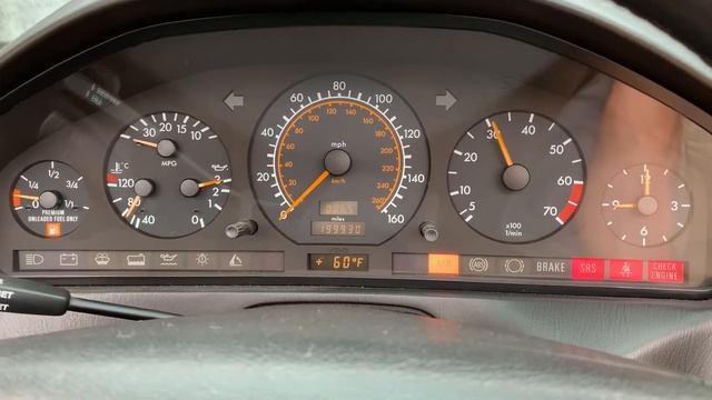 MB SL500 1994 смотреть онлайн