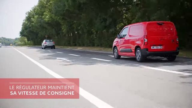 Citroën Berlingo Van: Régulateur de Vitesse Adaptatif смотреть онлайн
