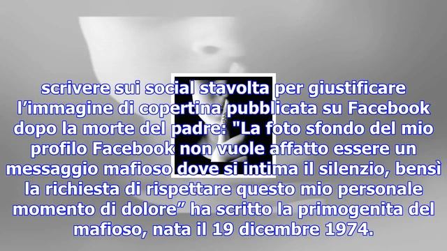 Riina, la figlia difende la foto su facebook: “non lancia un messaggio mafioso” смотреть онлайн