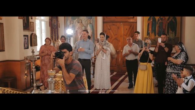 Свадьба с длинною 10 лет. самая счастливая пара. венчание Константина и Виктории смотреть онлайн