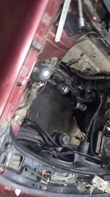 VR6 2.8 хочет занять подкапотное пространство Volkswagen Passat B3 смотреть онлайн