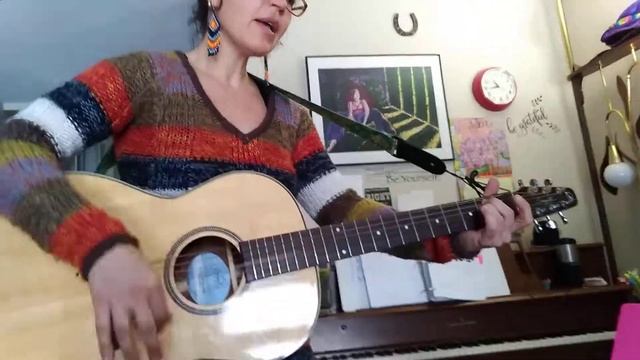 Drunken sailor Em - practice track - beginner guitar смотреть онлайн