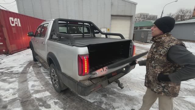 Крышка и боксы от HAL для пикапа JAC T9 смотреть онлайн