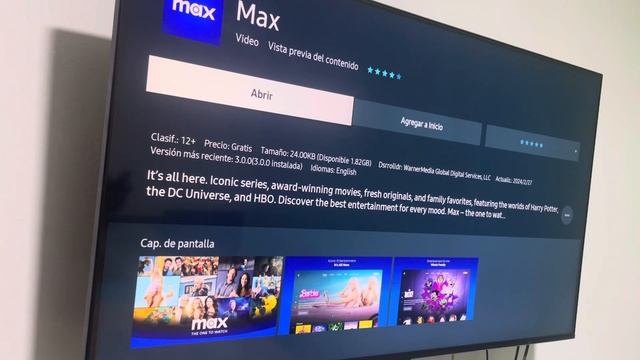 Como INSTALAR MAX en SMART TV . смотреть онлайн