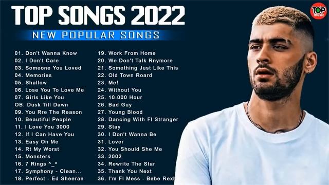 2022 New Songs ( Latest English Songs 2022 ) 🌴 Pop Music 2022 New Song 🌴 New Popular Songs 2022