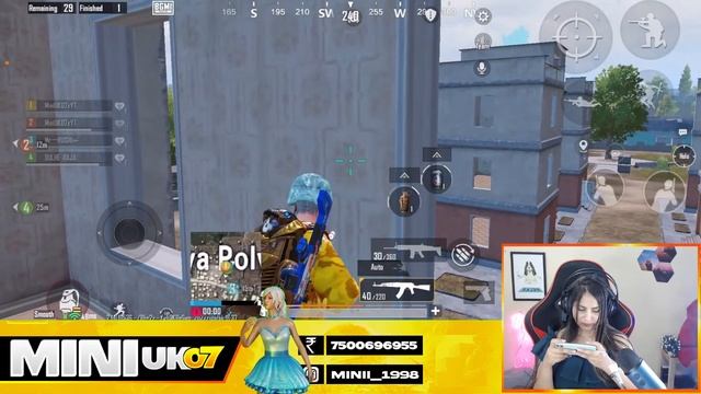 GOOD EVENING FRNDSSS | BGMI LIVE | Playing With Teamcode | MiniUk07 смотреть онлайн