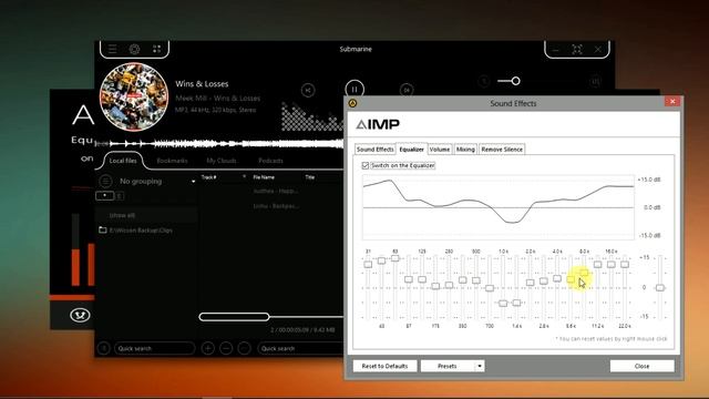 AIMP 5.03 EQUALIZER смотреть онлайн